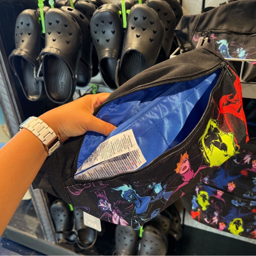 Disney Belt Bag - Colorful Disney
Villains Fanny Pack/Crossbody Bag - Picture 4 of 13